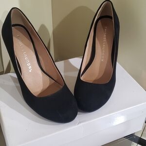 Chinese Laundry Velvet Feel Chunky Heels